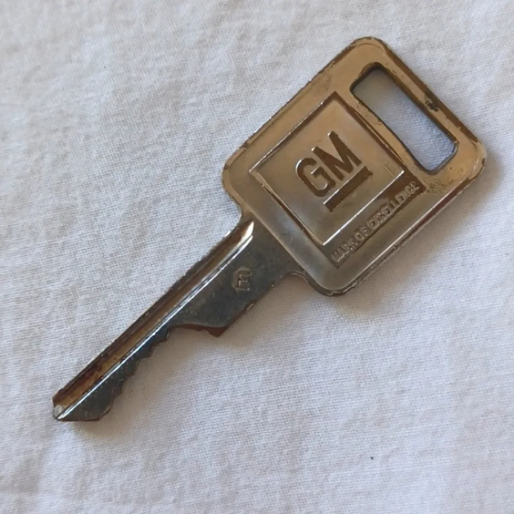 1 PAIR of Vintage GM 70s Chevy Van Keys Door & Ignition